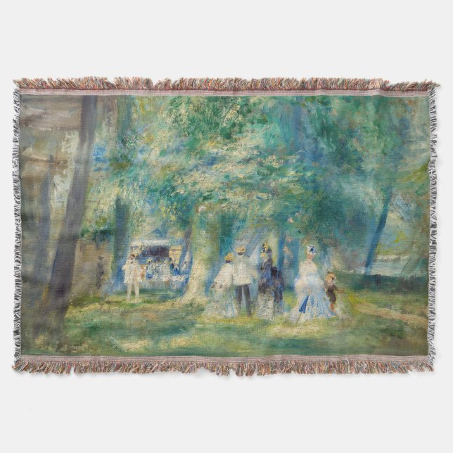 Pierre-Auguste Renoir - Festen på Saint-Cloud Filt (Framsidan)
