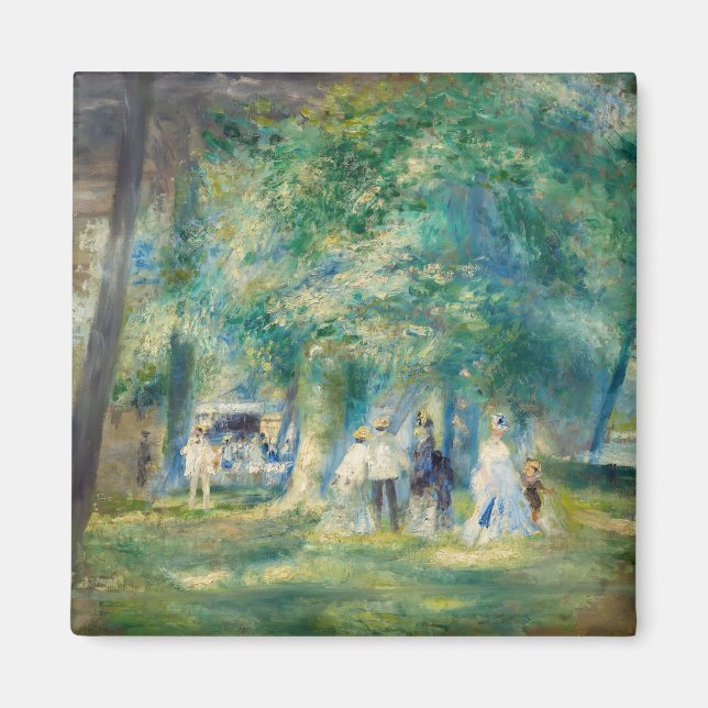 Pierre-Auguste Renoir - Festen på Saint-Cloud Magnet (Framsidan)