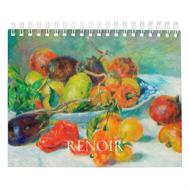 PIERRE AUGUSTE-RENOIR FINE ART CALENDAR KALENDER (Omslag)