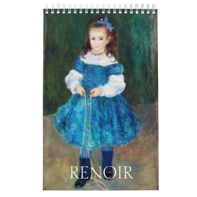 PIERRE AUGUSTE-RENOIR FINE ART CALENDAR KALENDER (Omslag)