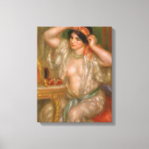 Pierre Auguste Renoir Gabrielle på spegeln Canvastryck
