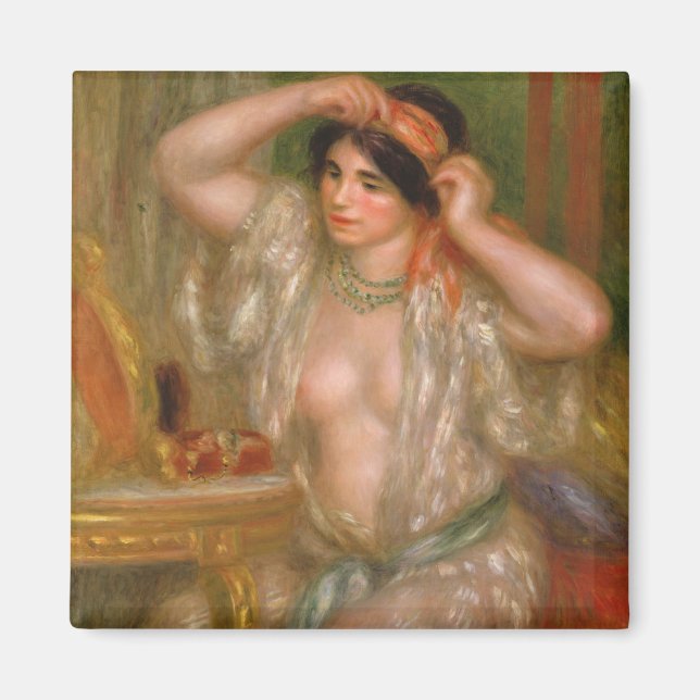 Pierre Auguste Renoir | Gabrielle vid Spegel Magnet (Framsidan)