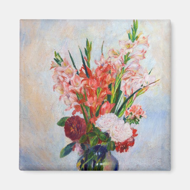 Pierre-Auguste Renoir - Gladioli Magnet (Framsidan)