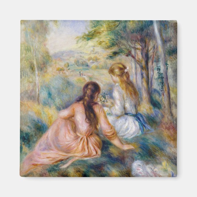 Pierre-Auguste Renoir - I ängen Magnet (Framsidan)
