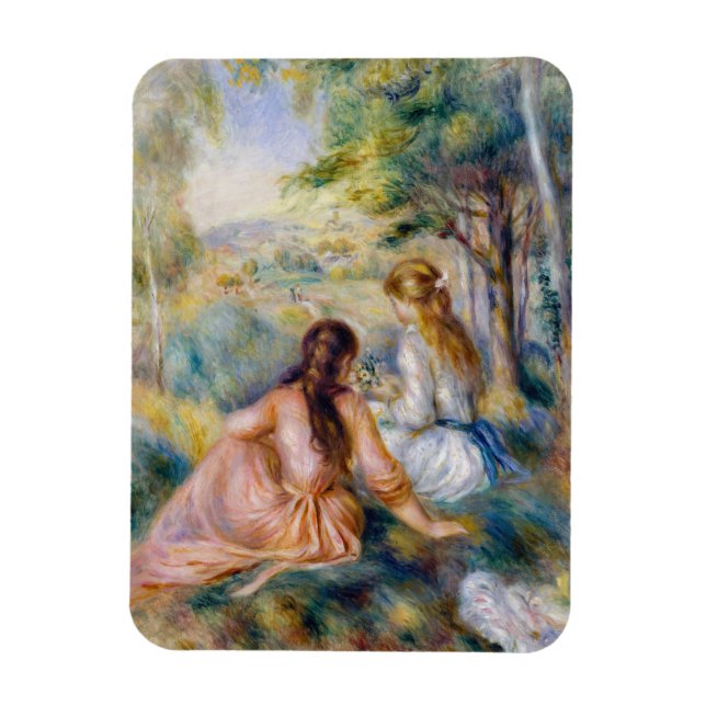Pierre-Auguste Renoir - I ängen Magnet (Vertikal)