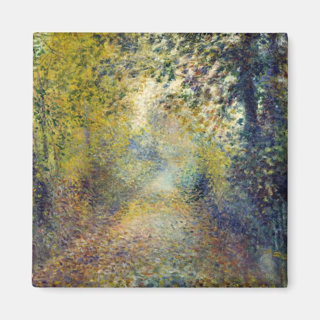 Pierre-Auguste Renoir - I Skogen Magnet (Framsidan)