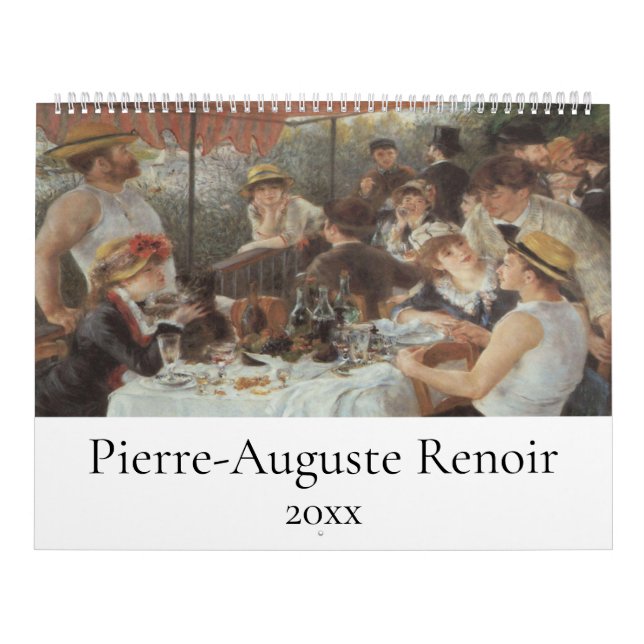 Pierre-Auguste Renoir Impressionism Paintings Kalender (Omslag)