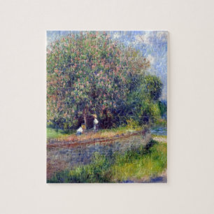 Pierre-Auguste Renoir kastanjträd Pussel