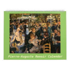 Pierre-Auguste Renoir konstverk Kalender