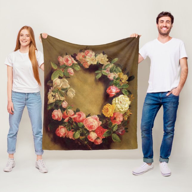 Pierre-Auguste Renoir - Krona i Ro Fleecefilt (På plats)