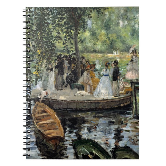 Pierre-Auguste Renoir - La Grenouillere Anteckningsbok (Framsidan)