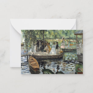 Pierre-Auguste Renoir - La Grenouillere Anteckningskort