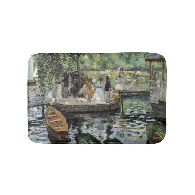 Pierre-Auguste Renoir - La Grenouillere Badrumsmatta (Framsidan)