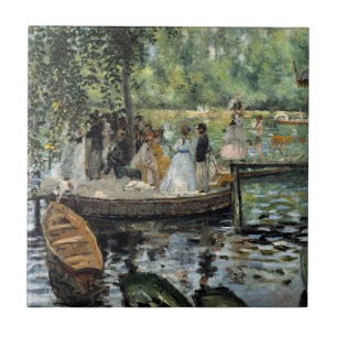 Pierre-Auguste Renoir - La Grenouillere Kakelplatta