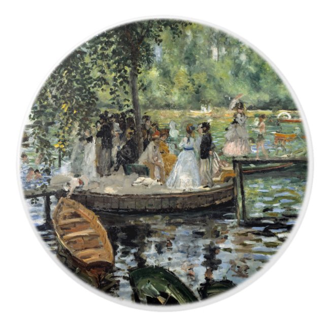 Pierre-Auguste Renoir - La Grenouillere Knopp (Framsidan)