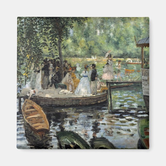 Pierre-Auguste Renoir - La Grenouillere Magnet (Framsidan)