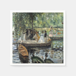 Pierre-Auguste Renoir - La Grenouillere Pappersservett