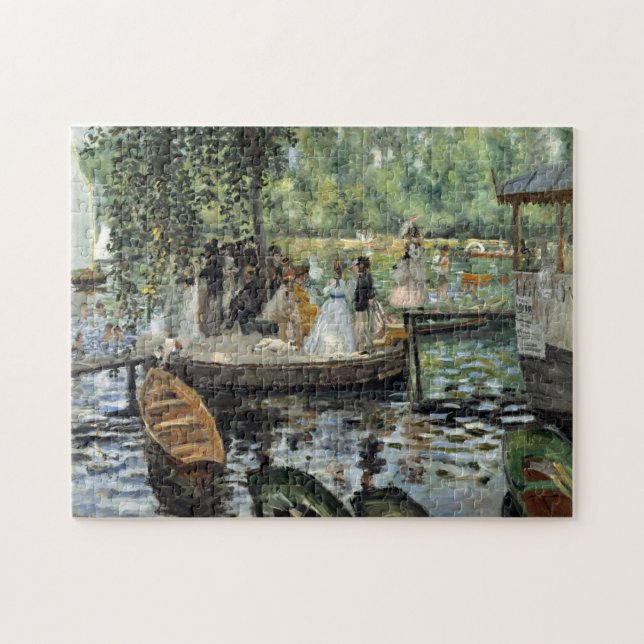 Pierre-Auguste Renoir - La Grenouillere Pussel (Horisontell)