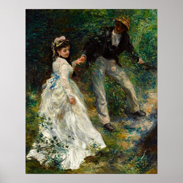 Pierre-Auguste Renoir - La Promenade Poster (Framsidan)