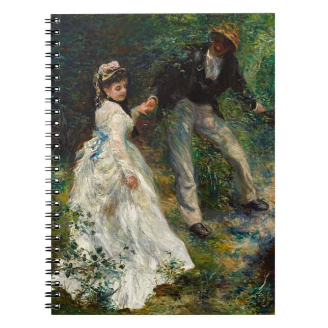 Pierre-Auguste Renoir - La Promened Anteckningsbok (Framsidan)