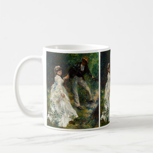 Pierre-Auguste Renoir - La Promened Kaffemugg (Vänster)