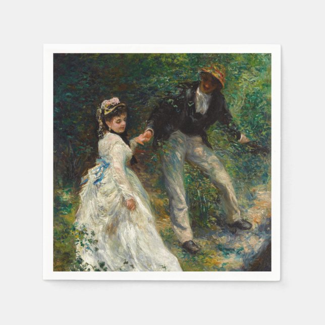 Pierre-Auguste Renoir - La Promened Pappersservett (Framsidan)