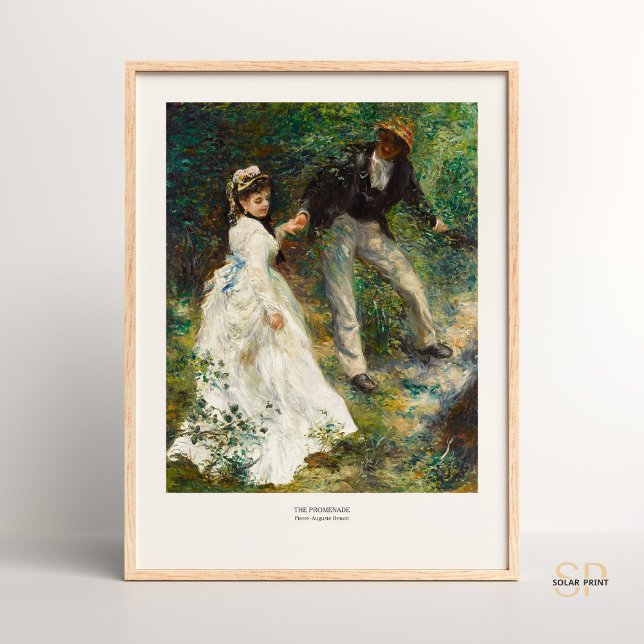 Pierre-Auguste Renoir La Prostege Art Skriv ut Poster (Skapare uppladdad)