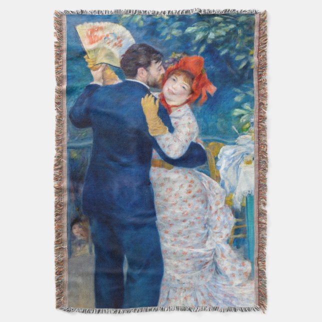 Pierre-Auguste Renoir - Land Dance Filt (Framsidan Vertikal)