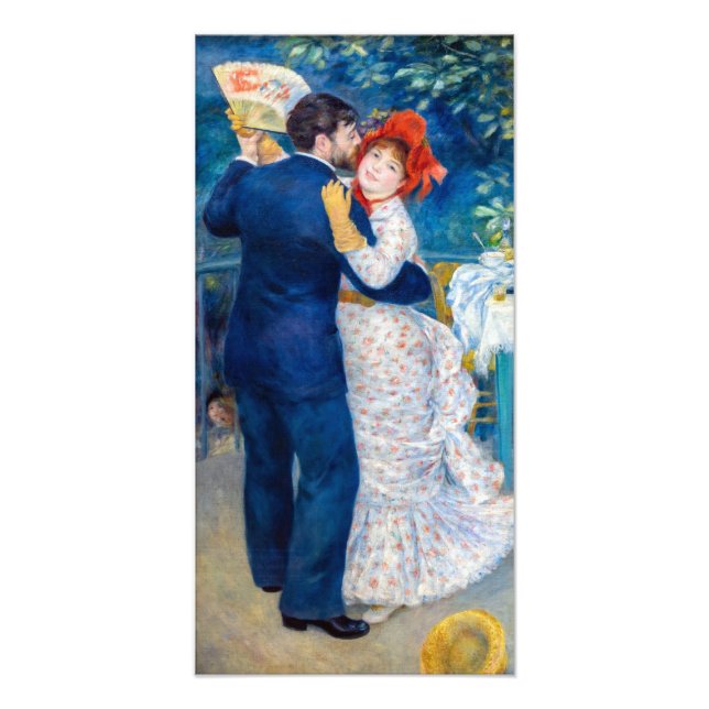 Pierre-Auguste Renoir - Land Dance Fototryck (Framsidan)