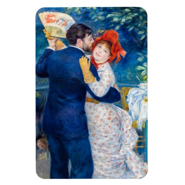 Pierre-Auguste Renoir - Land Dance Magnet (Vertikal)