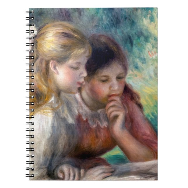 Pierre-Auguste Renoir - Läsningen Anteckningsbok (Framsidan)