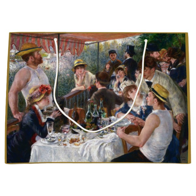 Pierre-Auguste Renoir - Luncheon of Boating Party (Framsidan)