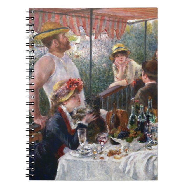 Pierre-Auguste Renoir - Luncheon of Boating Party Anteckningsbok (Framsidan)