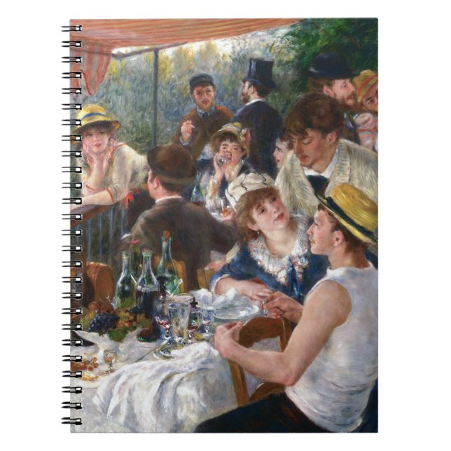 Pierre-Auguste Renoir - Luncheon of Boating Party Anteckningsbok (Framsidan)