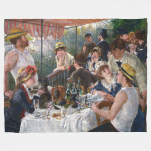 Pierre-Auguste Renoir - Luncheon of Boating Party Fleecefilt