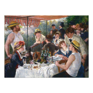 Pierre-Auguste Renoir - Luncheon of Boating Party Fototryck