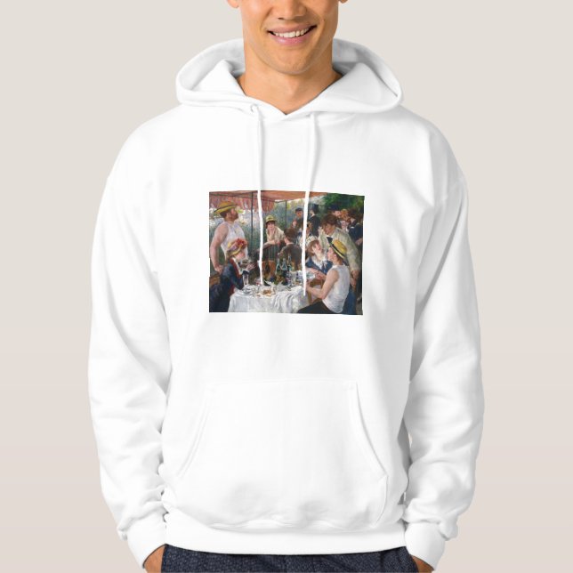 Pierre-Auguste Renoir - Luncheon of Boating Party Hoodie (Framsida)