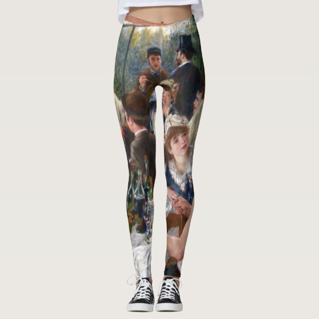 Pierre-Auguste Renoir - Luncheon of Boating Party Leggings (Framsida)