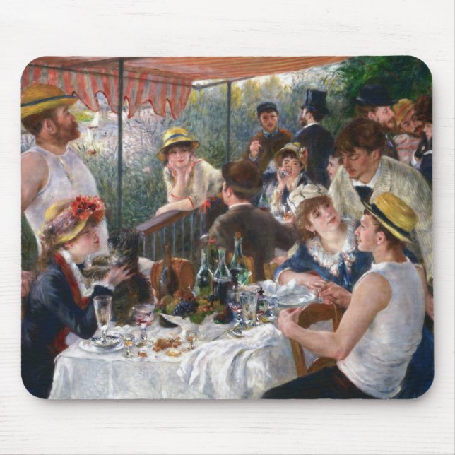 Pierre-Auguste Renoir - Luncheon of Boating Party Musmatta (Framsidan)