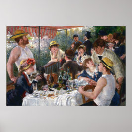 Pierre-Auguste Renoir - Luncheon of Boating Party Poster