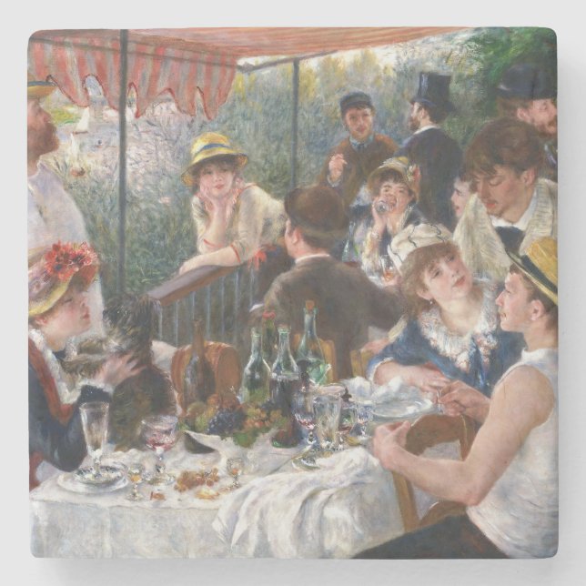 Pierre-Auguste Renoir - Luncheon of Boating Party Stenunderlägg (Framsidan)