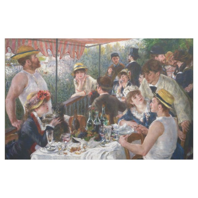 Pierre-Auguste Renoir - Luncheon of Boating Party Tyg (Yard)