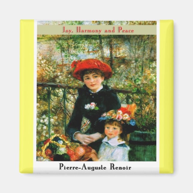 Pierre Auguste Renoir Magnet (Framsidan)