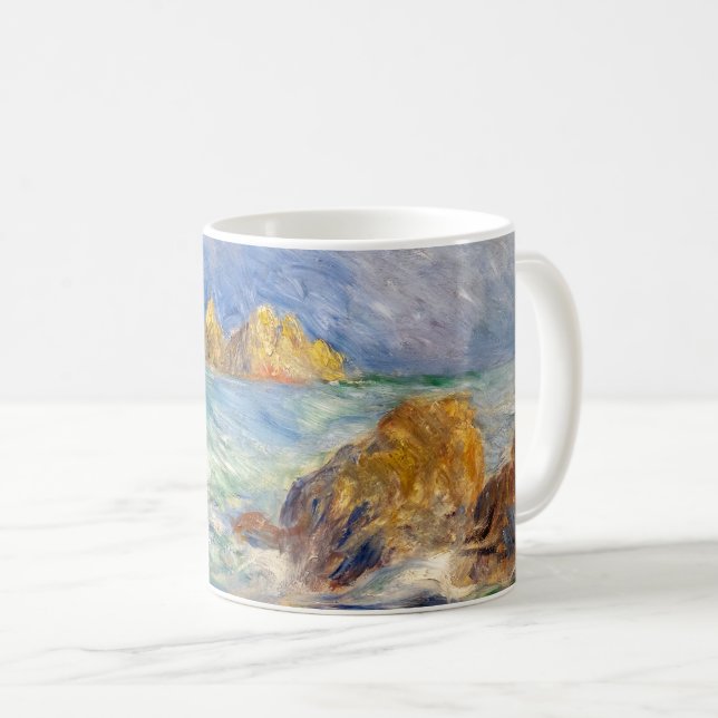 Pierre-Auguste Renoir - Marine, Guernesey Kaffemugg (Framsida höger)