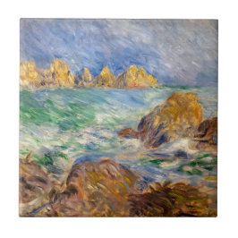 Pierre-Auguste Renoir - Marine, Guernesey Kakelplatta