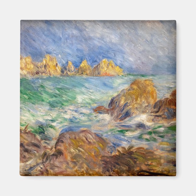 Pierre-Auguste Renoir - Marine, Guernesey Magnet (Framsidan)