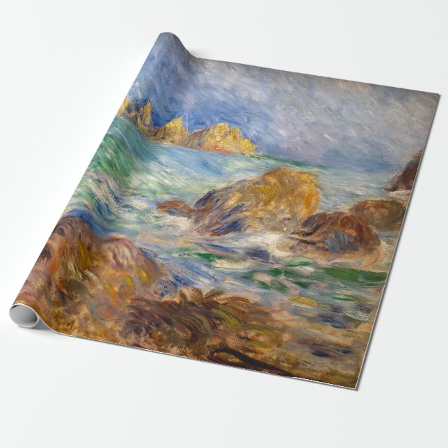 Pierre-Auguste Renoir - Marine, Guernesey Presentpapper (Utrullad)