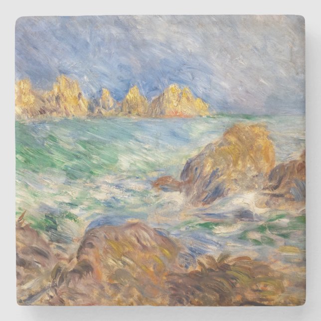 Pierre-Auguste Renoir - Marine, Guernesey Stenunderlägg (Framsidan)