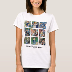Pierre-Auguste Renoir - Masterbit Grid Collage T Shirt