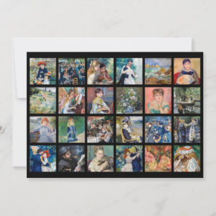 Pierre-Auguste Renoir - Masterbit Grid Collage Tack Kort